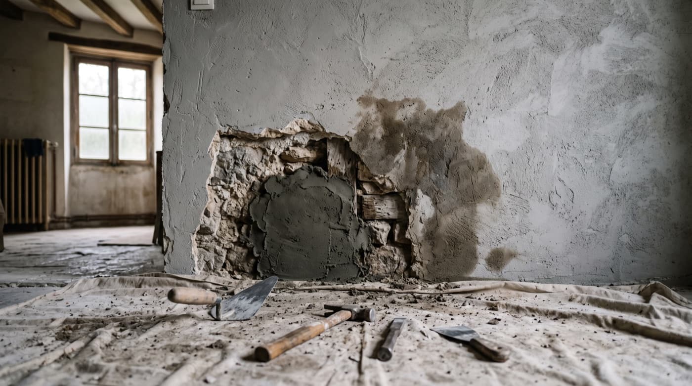 Fuite découverte après des travaux, comment savoir d'où elle vient