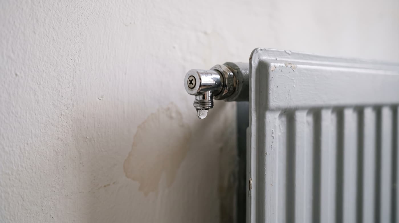 Radiateur qui goutte par la valve de remplissage, quoi faire dans l'immédiat