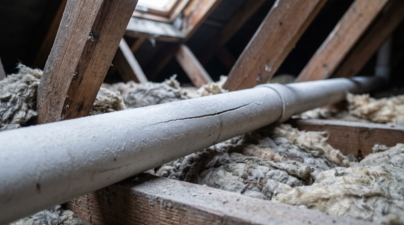 Tuyau plastique qui devient cassant au froid, le défaut qui attend un choc