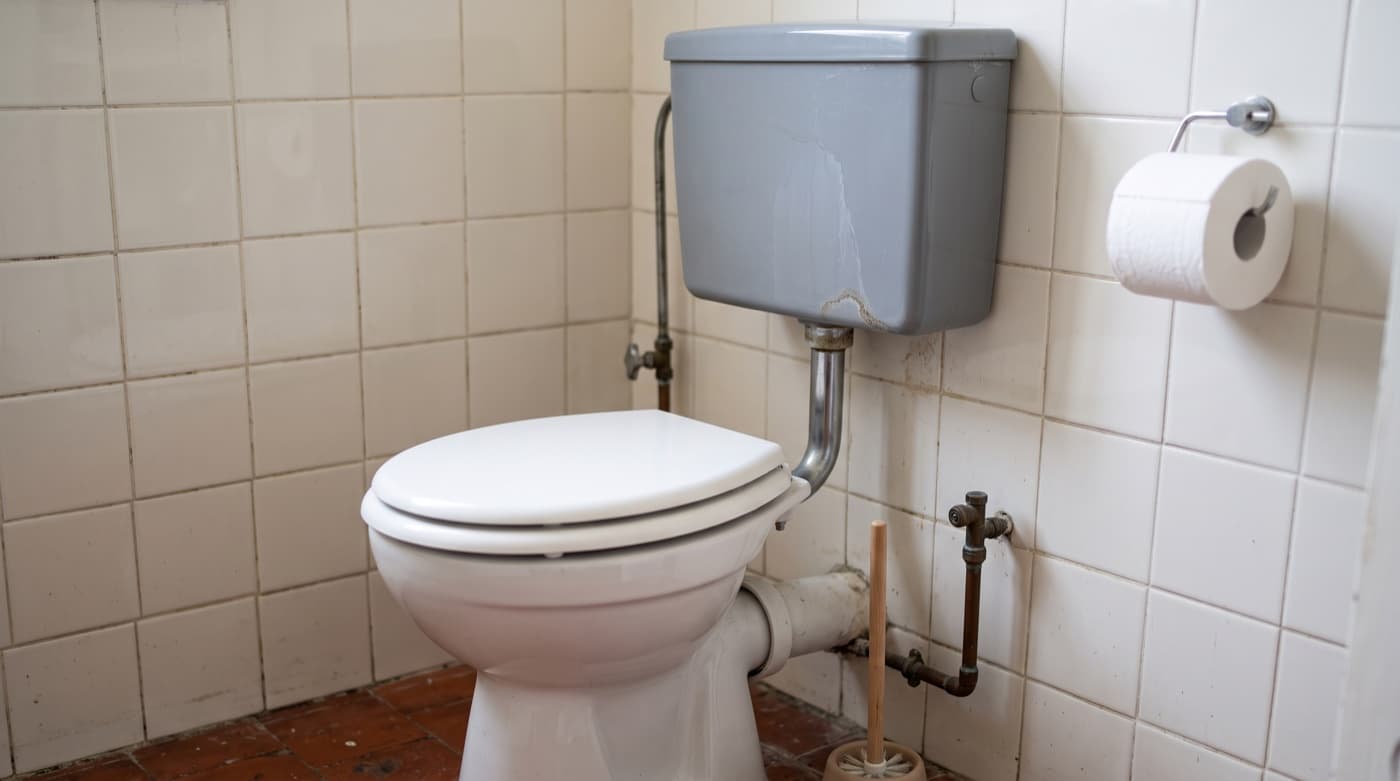 Toilettes qui fuient sans bruit, la fuite qu'on ne voit jamais